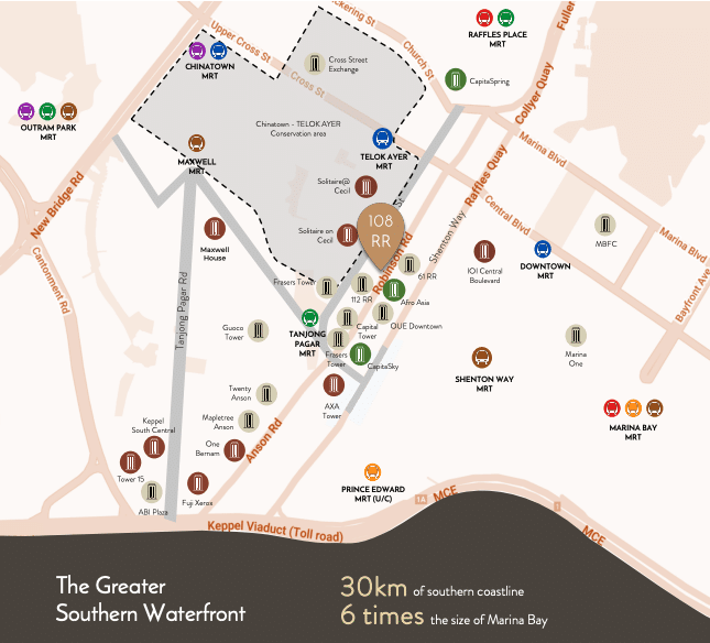 108 Robinson Location Map